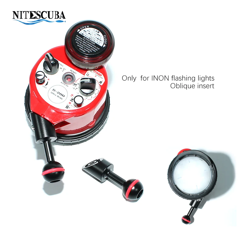 Адаптер niteподводного фонаря для дайвинга адаптер с 1 дюймовым шариковым