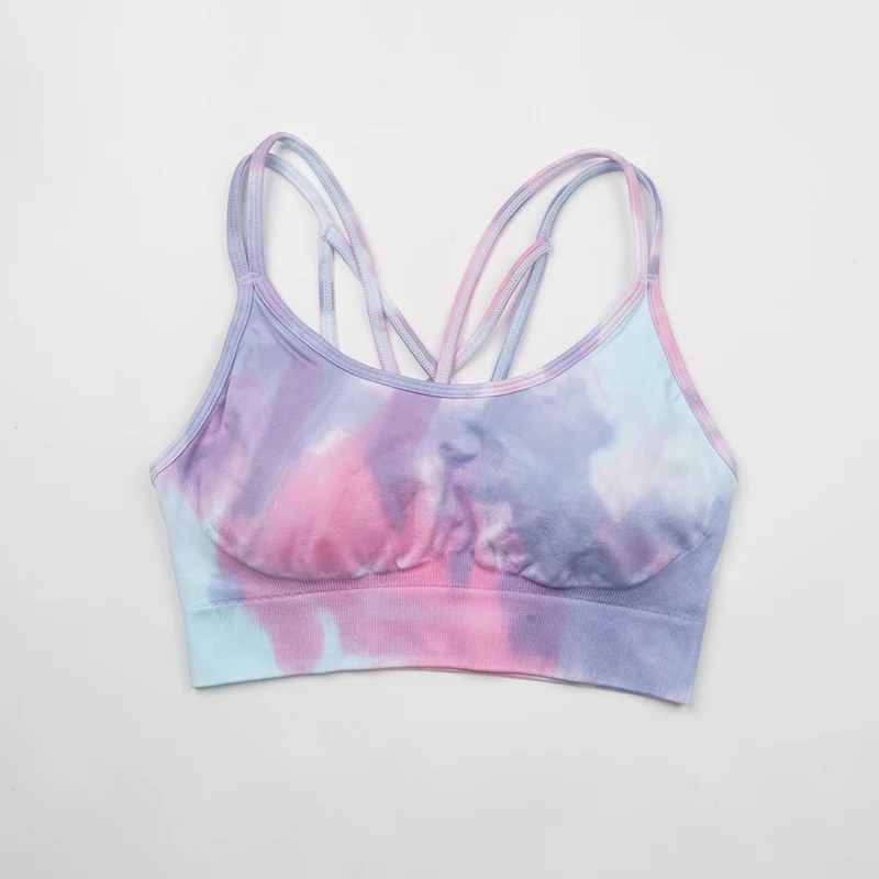 Бюстгальтер женский бесшовный для занятий йогой 1 шт. |