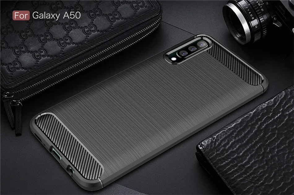 Thouport чехол для samsung Galaxy A50 A10 A10e A20 A20e A30 A40 A60 A70 термополиуретановые чехлы из углеродного волокна с обложка чехол для samsung A50 A30 A10 A20