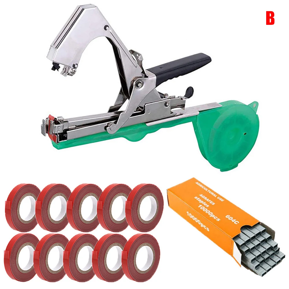 

Plant Tape Tool Tapener Tying Grapes Vines Plant Garden Tying Device for Tomatoes Cucumber Vines BJStore