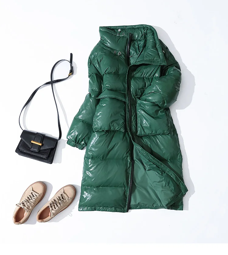 90% Witte Eend Donsjack Vrouwen Dikke Lange зима Jas Vrouwen Koreaanse Vrouwelijke пуховик Jas Moncler Femme