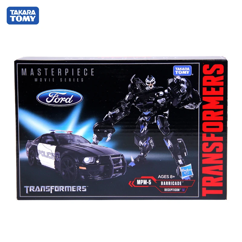 Takara Tomy Трансформеры MPM05 автомобиль металлическая часть 18 см Баррикада Автоботы