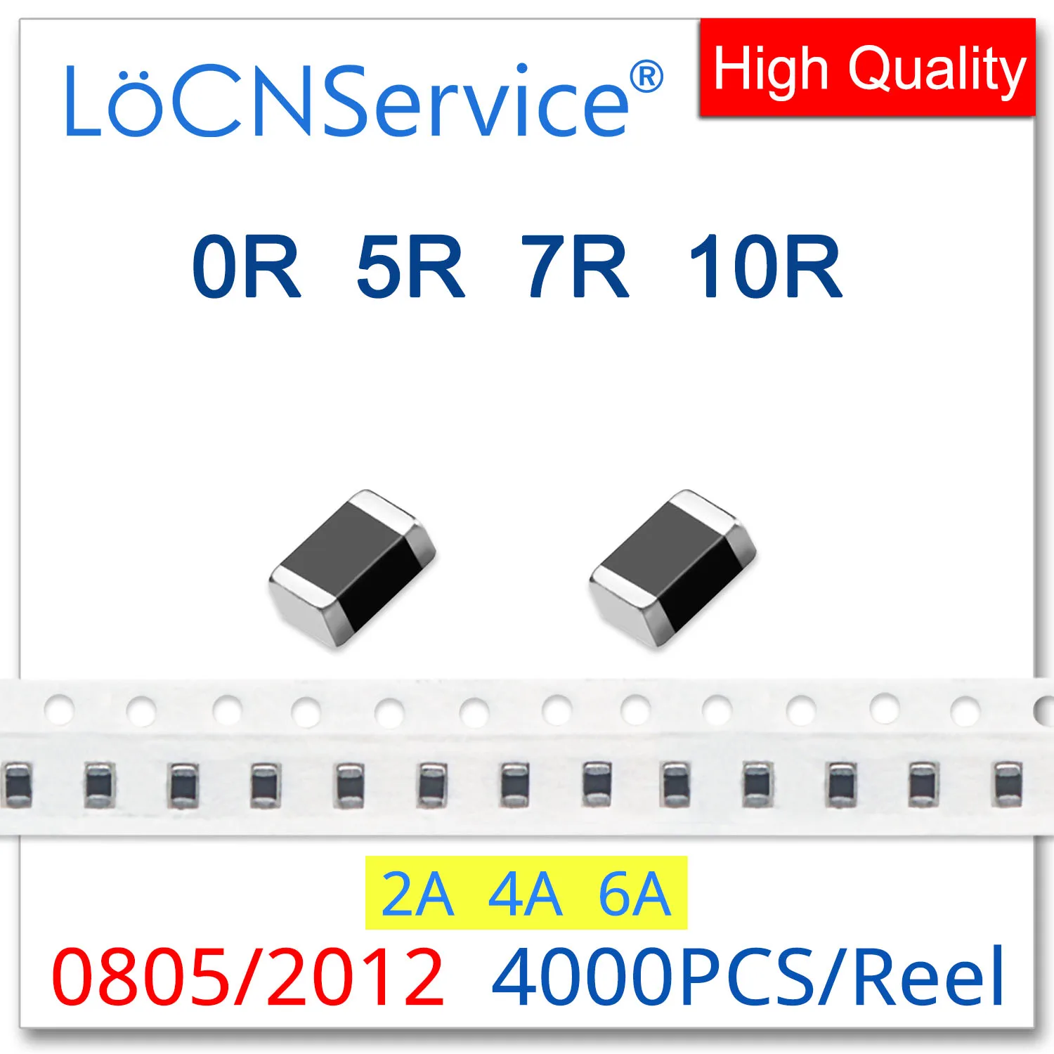 

LoCNService 0805/2012 100MHZ 4000PCS 2A 4A 6A Multilayer Chip Ferrite Beads 0R 5R 7R 10R 25% High quality 2000mA 4000mA 6000mA