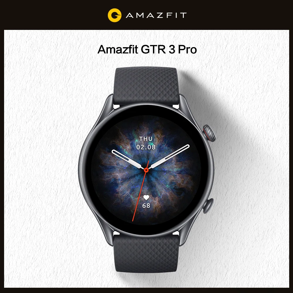 

New 2021 Amazfit GTR 3 Pro GTR3 Pro GTR-3 Pro Smartwatch AMOLED Display Zepp OS App 12-day Battery Life Watch for Andriod