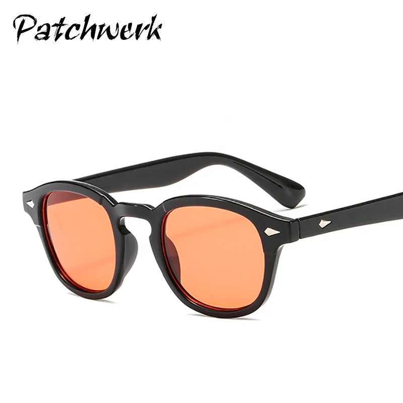 Fashion Johnny Depp Lemtosh Style Sunglasses Vintage Round Tint Ocean Lens Brand Design Sun Glasses | Аксессуары для одежды
