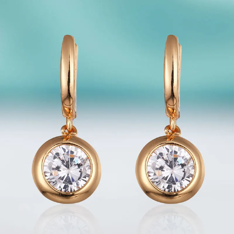 Женские Висячие серьги MAIKALE трендовые с кубическим цирконием и бусинами из