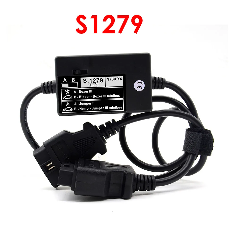 s1279 Lexia3 диагностический инструмент Lexia 3 V48 PP2000 для Citroen для peugeot с новым Diagbox V7.83 LEXIA-3 - Цвет: s1279