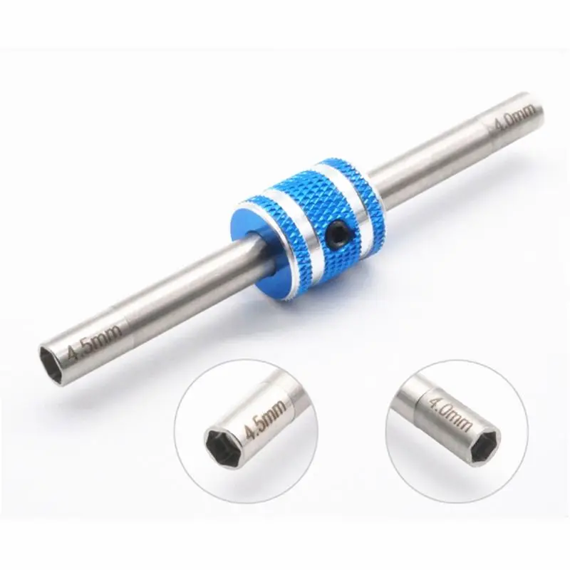

Mini 4wd Hexagonal Turnbuckles 4-4.5mm Self-made Parts For Tamiya Pro Tool For Installing and Removing Nut R9JD