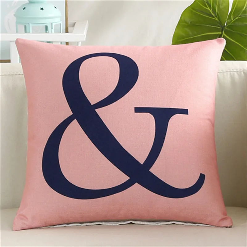 Nordic Стиль Подушка Чехол Шикарный Розовый геометрический чехол для подушки офис