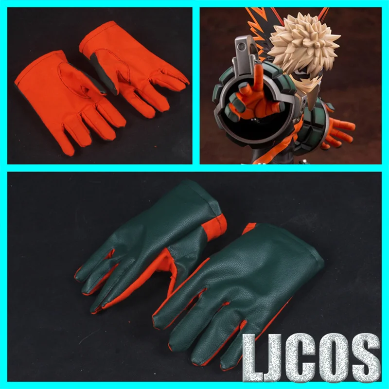 

Anime My Hero Academia Bakugou Katsuki Gloves Armour Armor Cosplay Costume Men Women Student Take Photo Props Accessories