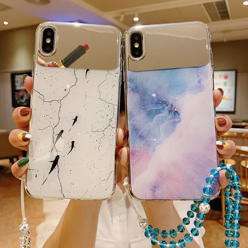 Чехол для телефона mi ror xiaomi redmi K20 4x5 6 6A 7 pro 9 se 5X 6X 8lite ремешок мягкий силиконовый
