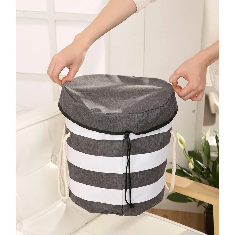 

Home Finishing Storage Convenient Toy Clean-up Storage Organizing Storage Basket for Sundries Laundry Basket Kid Toy Clothes