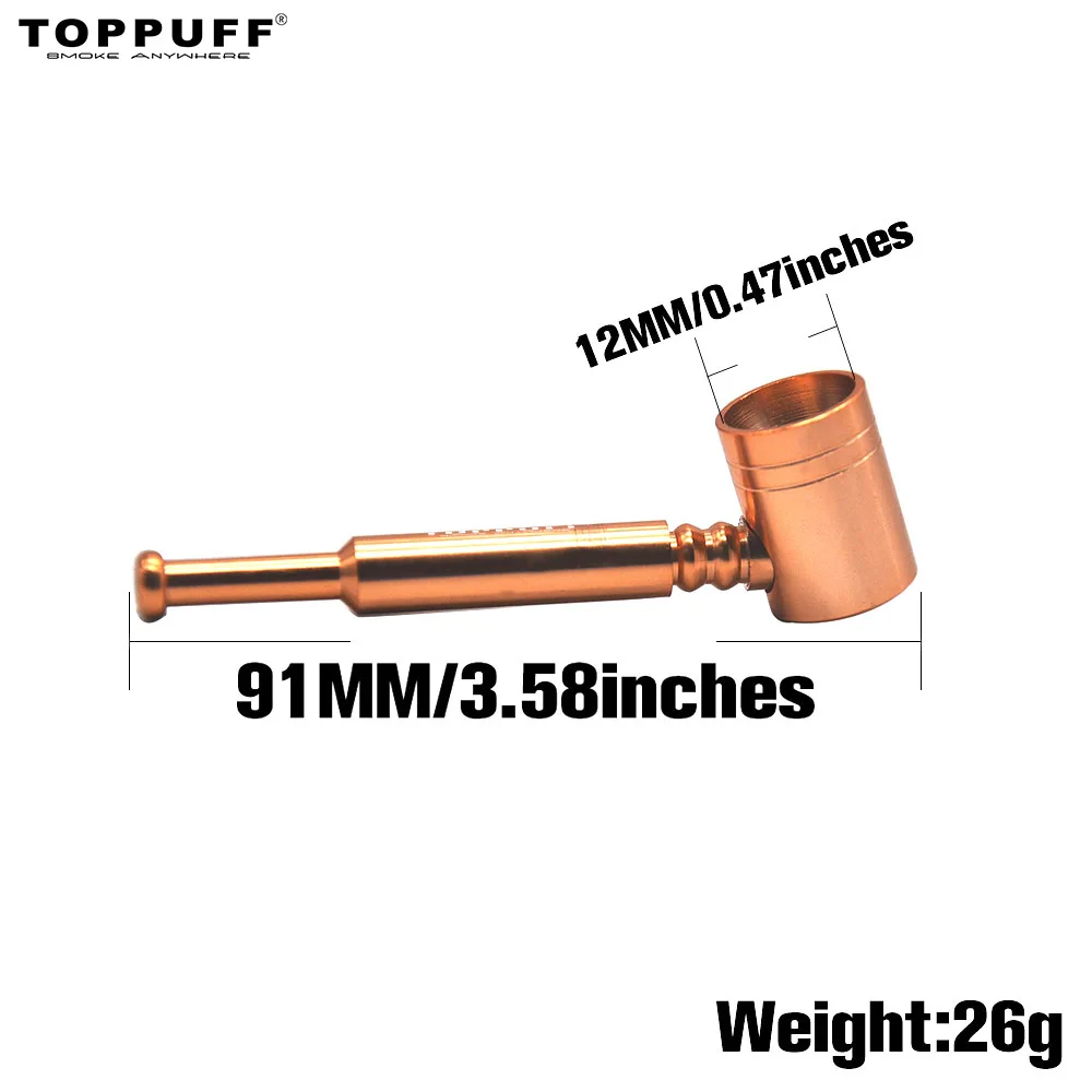 HORNET Preminum металлическая курительная трубка 91 мм с металлической чашей