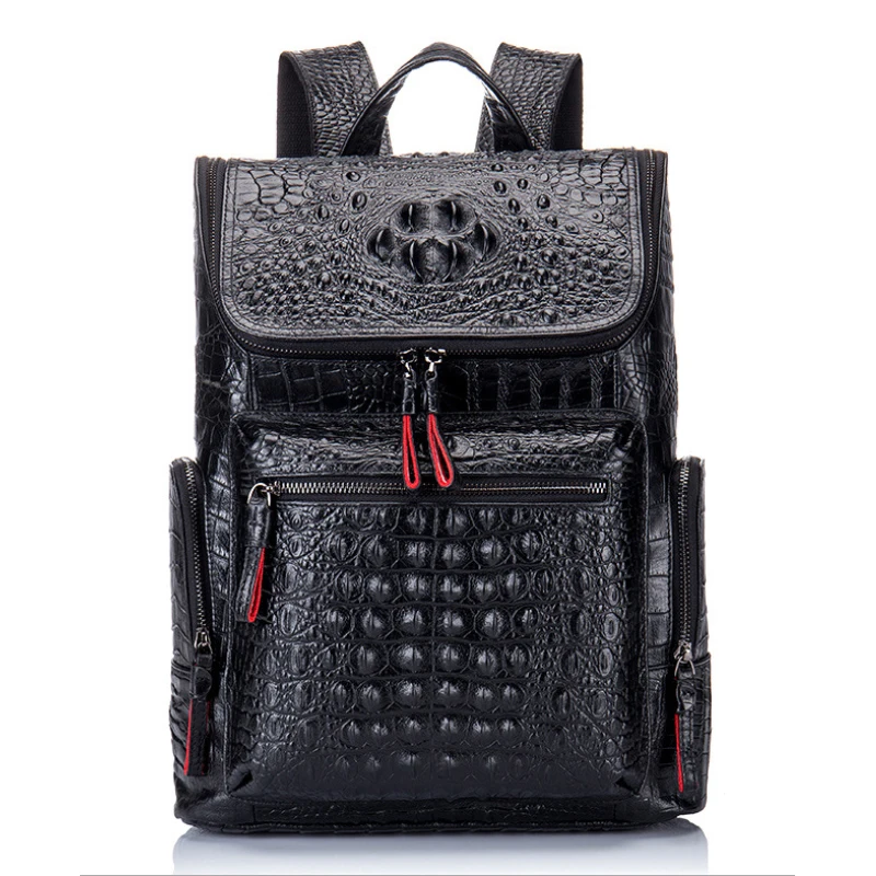 Новая модная кожаная сумка для ноутбука Luufan дорожный рюкзак из натуральной кожи