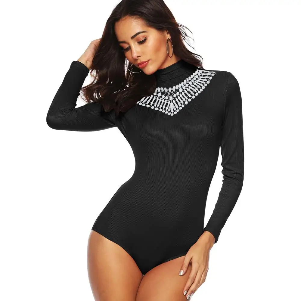 Повседневные облегающие комбинезоны Женский однотонный комбинезон с высоким