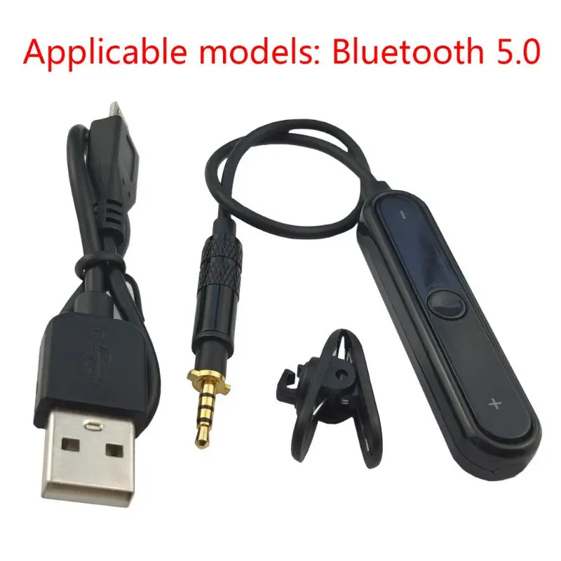Bluetooth 5 0 Handsfree аудио кабель адаптер беспроводной стерео музыкальный приемник для