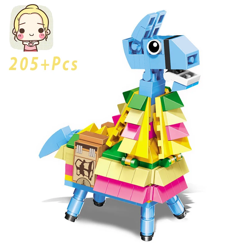 

Alpaca Mini Movable Building Blocks Bricks DIY Educational Technical Toys Gifts For Children Kids Kits High-tech