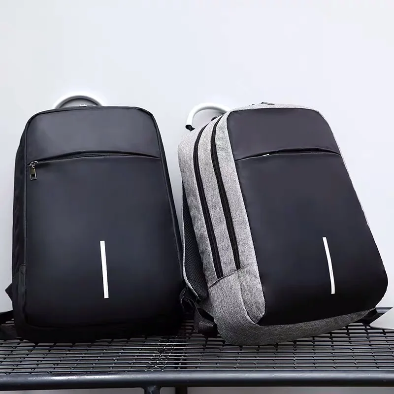 сумка мужская Модные рюкзак зарядка через usb Анти-кражи для путешествий