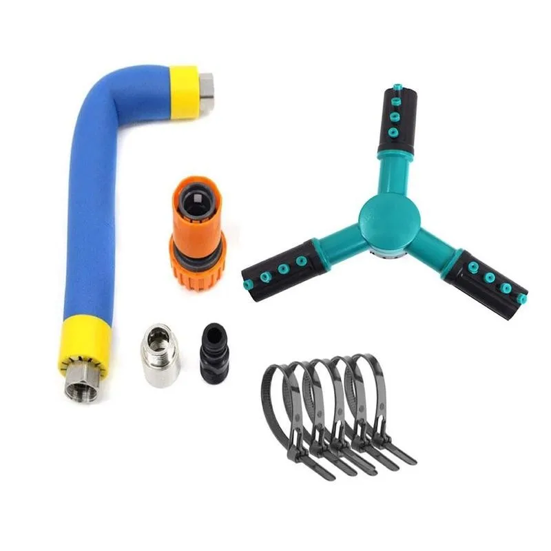 

Sprinkler 360 Rotating Gardeningtrampoline Toys Set Summer Outdoor Water Park-game Trampoline Toy For Kids Waterpark Game Play