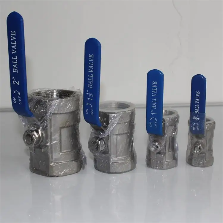 Высокое качество резьбовой шаровой кран из нержавеющей стали 304 санитарный 1/4 3/8