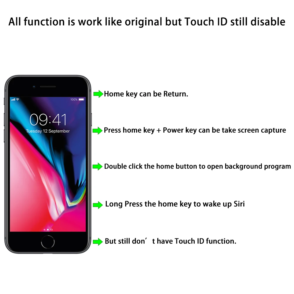 Высококачественный гибкий кабель для iPhone 6 6S Plus с полной кнопкой возврата