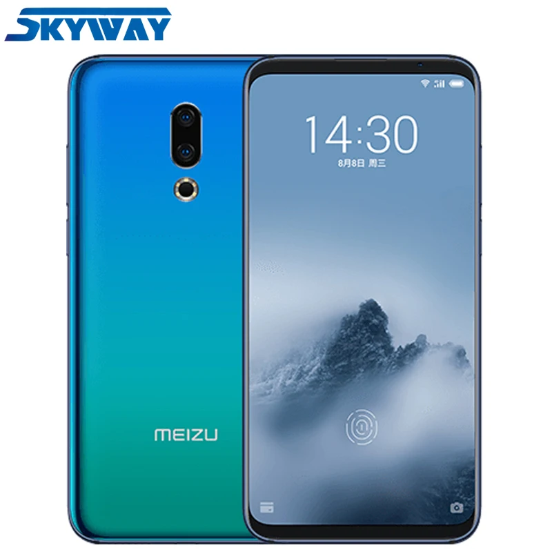 Meizu 16th 4G LTE Snapdragon 845, четыре ядра, 6 ГБ, 64 ГБ, 6,0 дюймов, FHD 1080 P, полный экран, двойная камера заднего вида