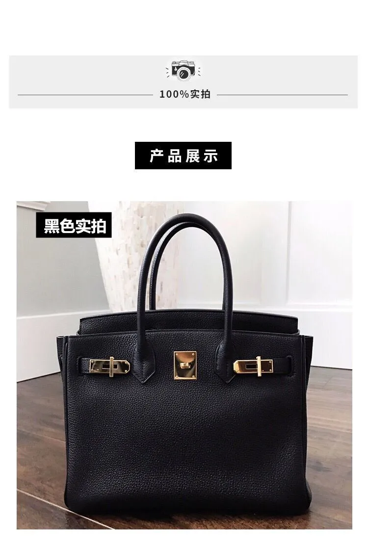 

2021 New Men's Bag Handbag Men's Leather Cross Style Briefcase Business One Shoulder Crossbody Simple Business Bag BBQX84-BBQX87
