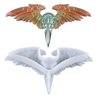 angel eagle wings moulds fashionable crystal eagle wings shaped mould flexible eagle wing craft for christmas ornament diy gift