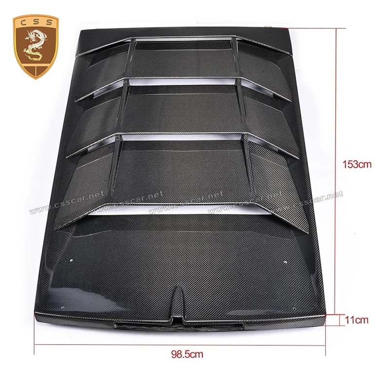 Задняя крышка из углеродного волокна для Lamborghini Gallardo модифицированный капот LP700