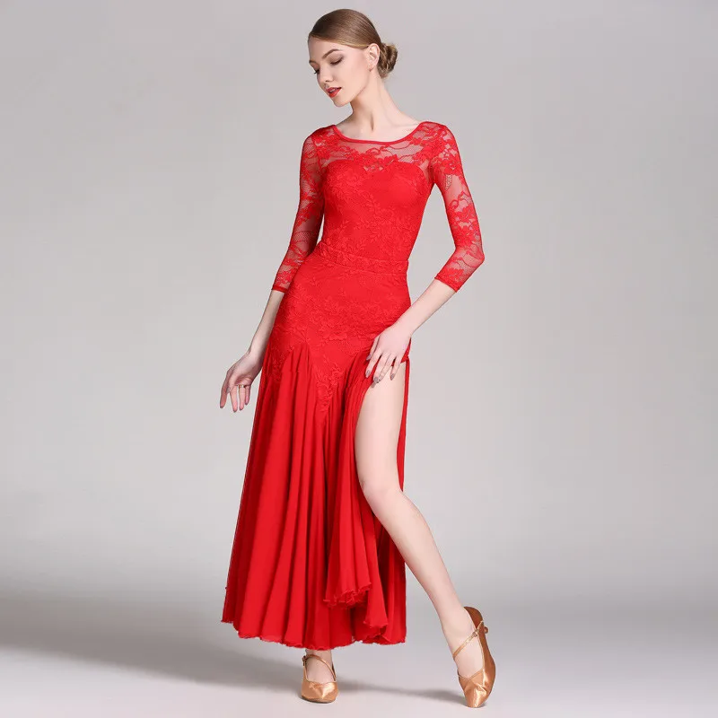 Лидер продаж высококачественные женские топы и юбки для бальных танцев|Бальные