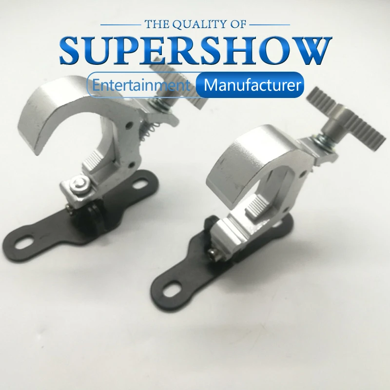 Быстрый складной 10 шт./лот крюк для сценического освещения стропильной трубки