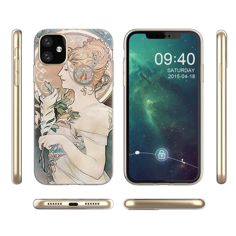 Силиконовый прозрачный чехол для Apple iPhone 11 Pro XS Max X XR 6 6s 7 8 Plus 5 | Мобильные телефоны