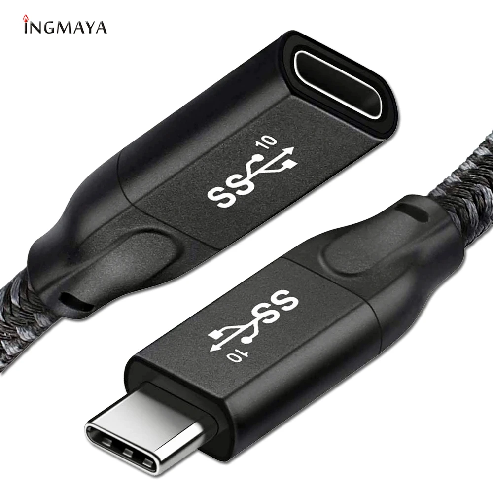 USB C удлинитель Тип Кабеля 3 1 Gen 2 разъемов мама на обоих концах для подключения