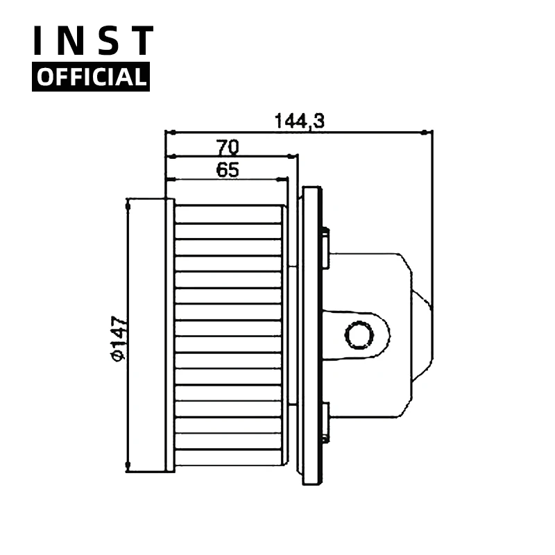 

Air Conditioning Fan AC A/C Blower Motor FOR ACCENT 12V