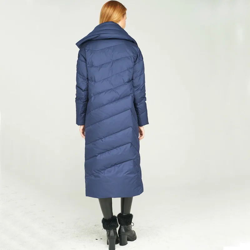 Новинка 2020 Зимний пуховик для женщин толстый теплый длинное пальто женская парка