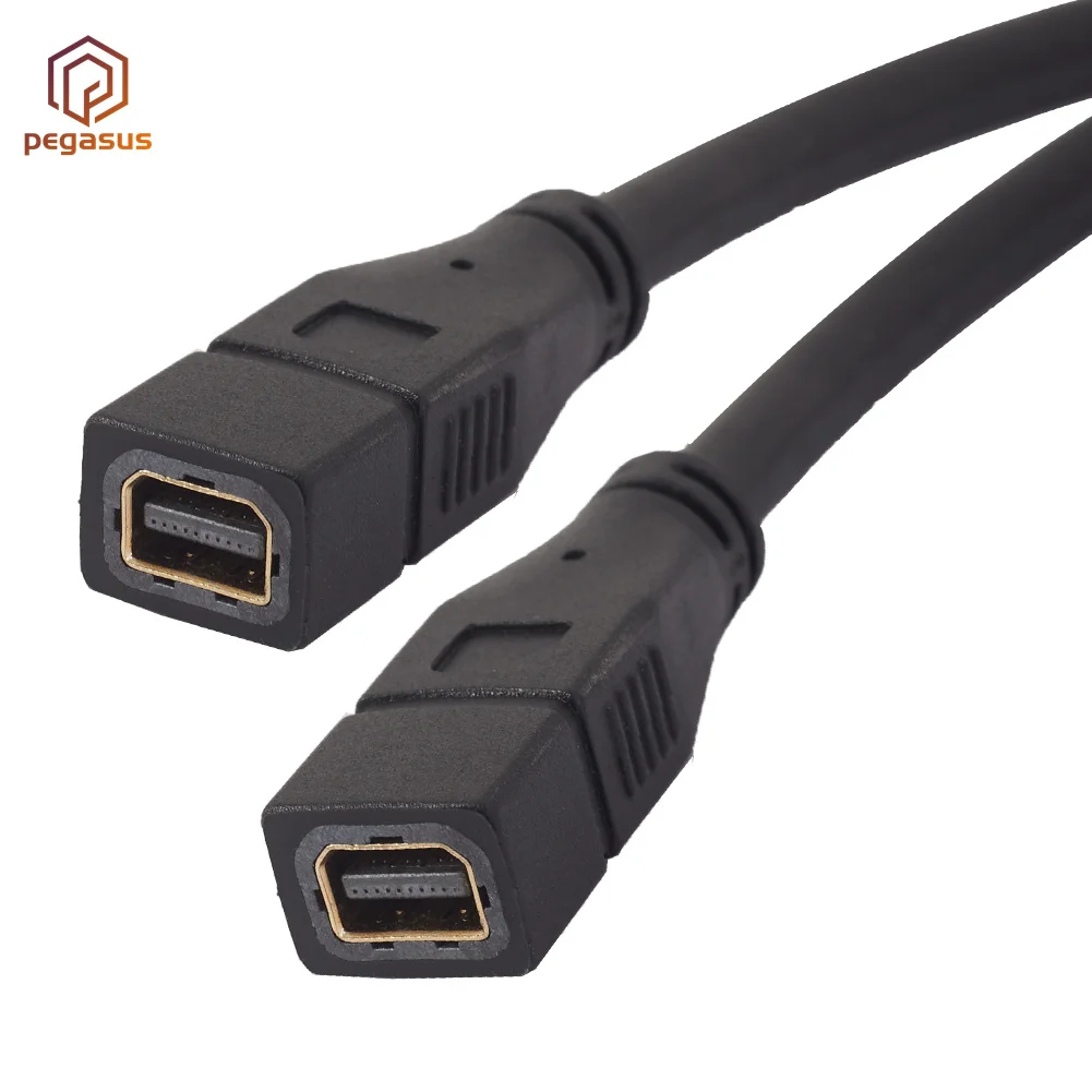 

0.3m Mini DP For Apple Computer Mini DP Female to Female Test Extension Cable Mini DisplayPort