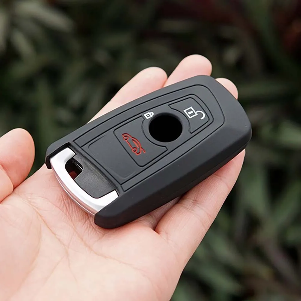 Прочный Красивый мягкий силиконовый защитный чехол для автомобильного ключа BMW X3