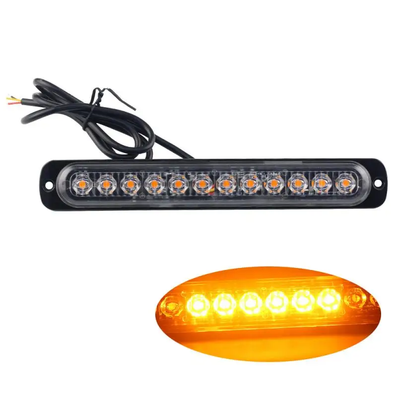 1PC12V 24W светодиодный автомобиль стробоскопа светильник аварийный Маяк