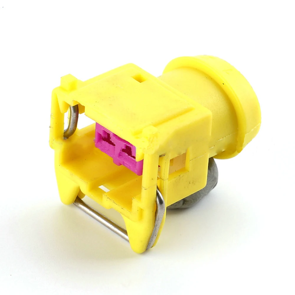 

5/10/20/50/100sets 2pin auto electric plastic housing plug wiring harness cable unsealed connector 144473-4