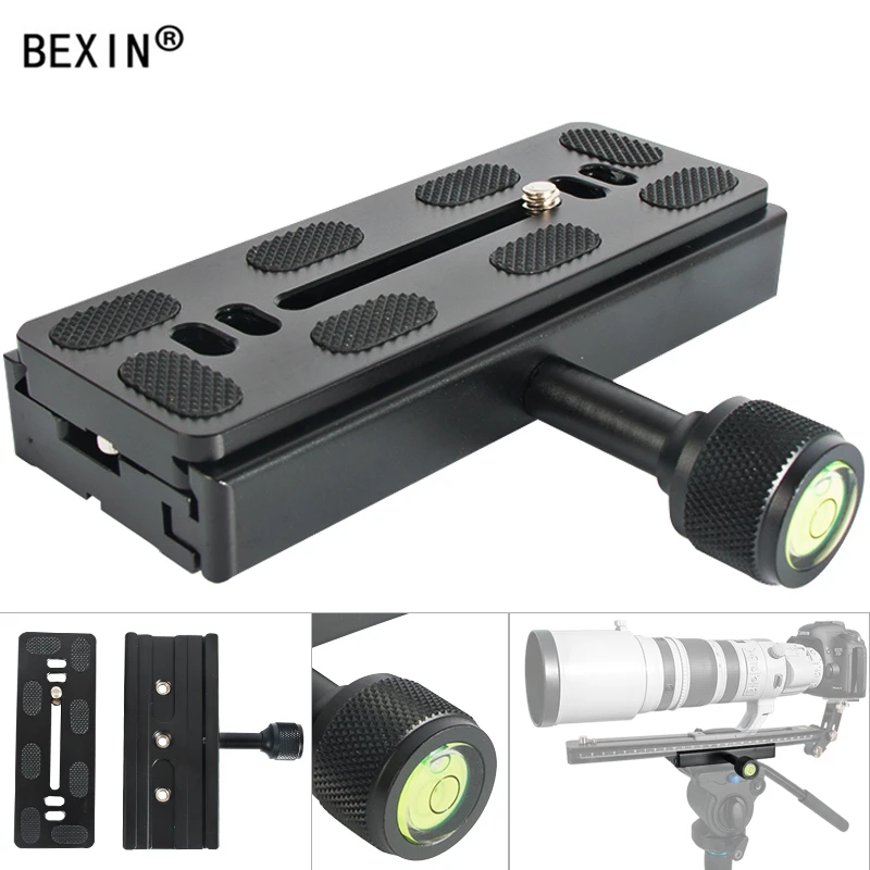 Зажим для камеры QR120 длинная пластина крепления к штативу адаптер телефона зажим