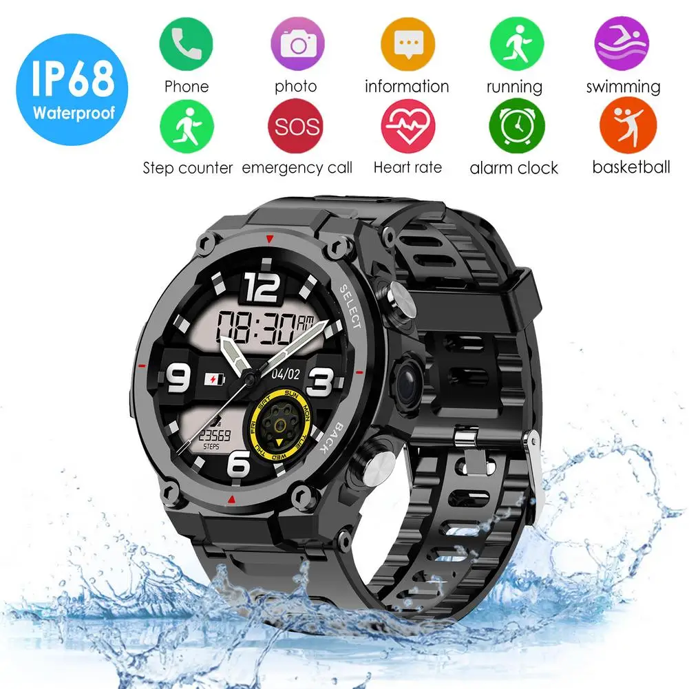 

Умные часы с GPS, водонепроницаемые, IP68, 4G