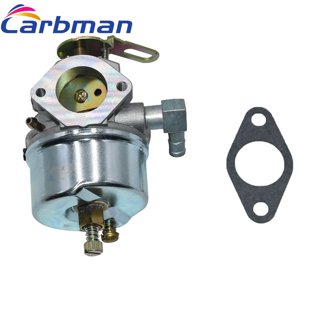 

Carbman CARBURETOR Carb for Tecumseh SNOWBLOWER 632113A 632113 fits HS40 HSSK40