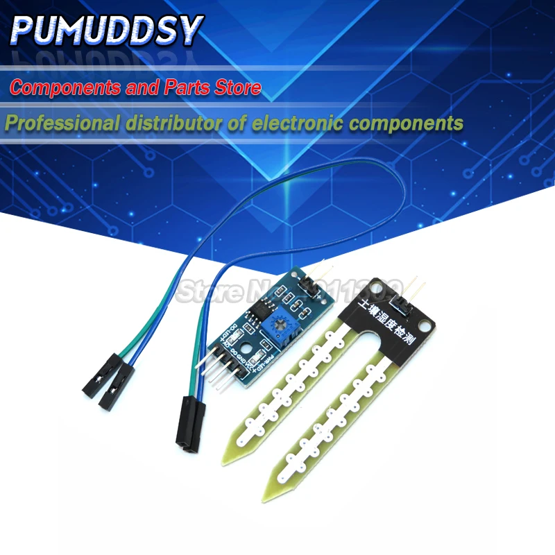 5 шт. модуль обнаружения влажности гигрометра почвы датчик воды для