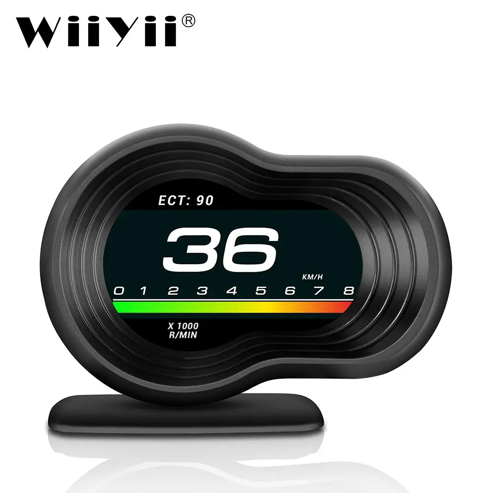 Автомобильный смарт-датчик WiiYii F9 OBD2 GPS измеритель скорости сигнализация