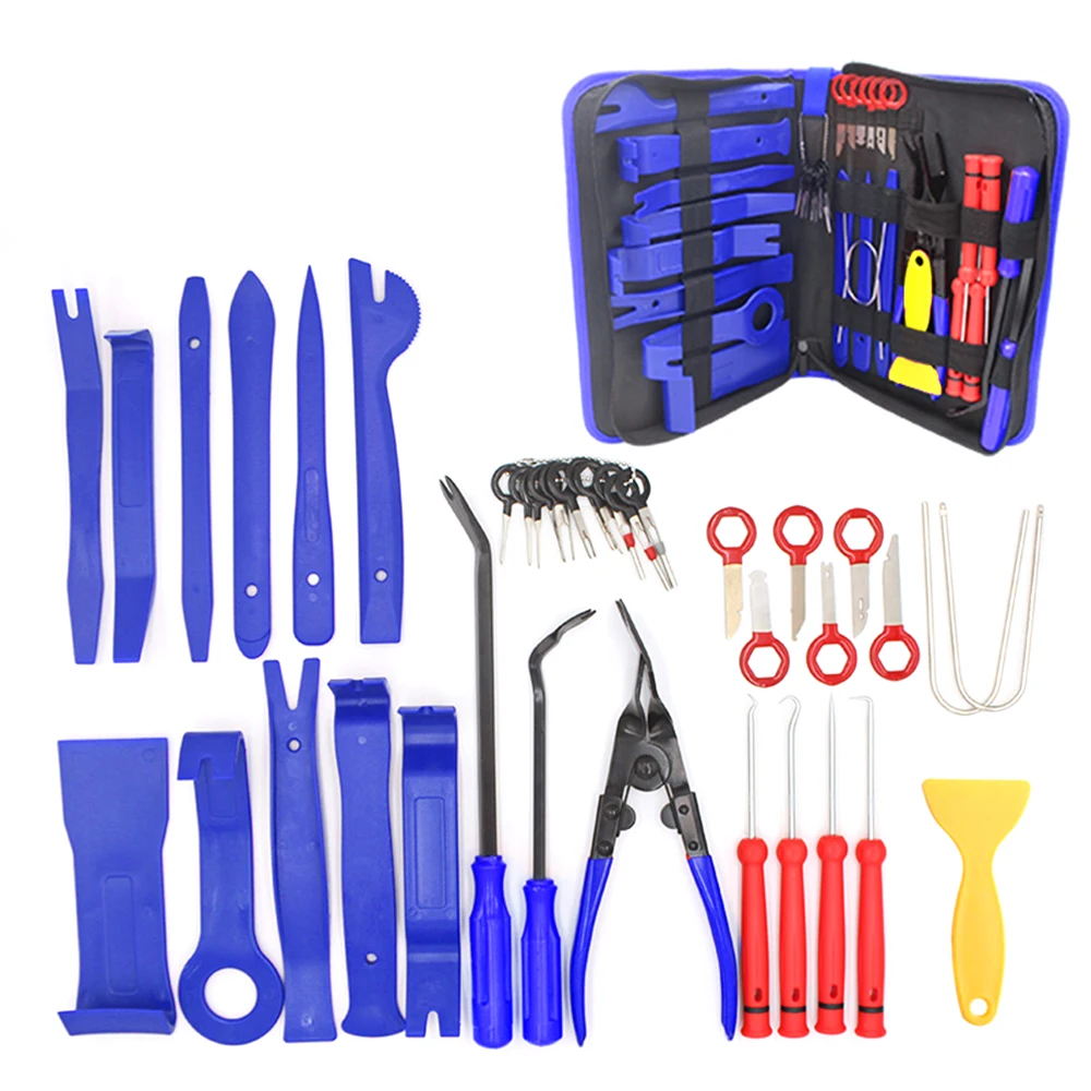 38Pcs Multifunction Removal Tool Kit Door Clip Panel Trim Dashboard Auto Car Opening Repair Set |