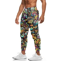 ogkb women pants casuals 3d psychedelic graffiti joggers printed mens tracksuit pants hip hop pants streetwear oversized 6xl