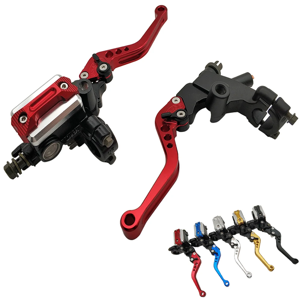Рычаги тормоза мотоцикла сцепления руля CNC набор регулируемых резервуаров для