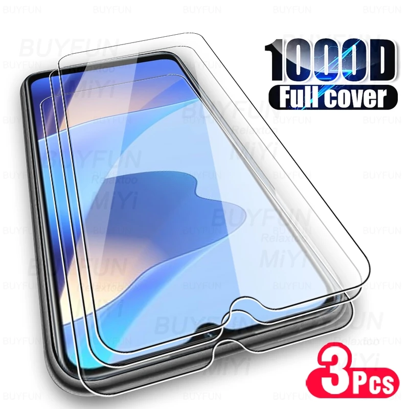 

Защитное стекло для oppo a16, 2021 дюйма, 6,52 дюйма, 3 шт.