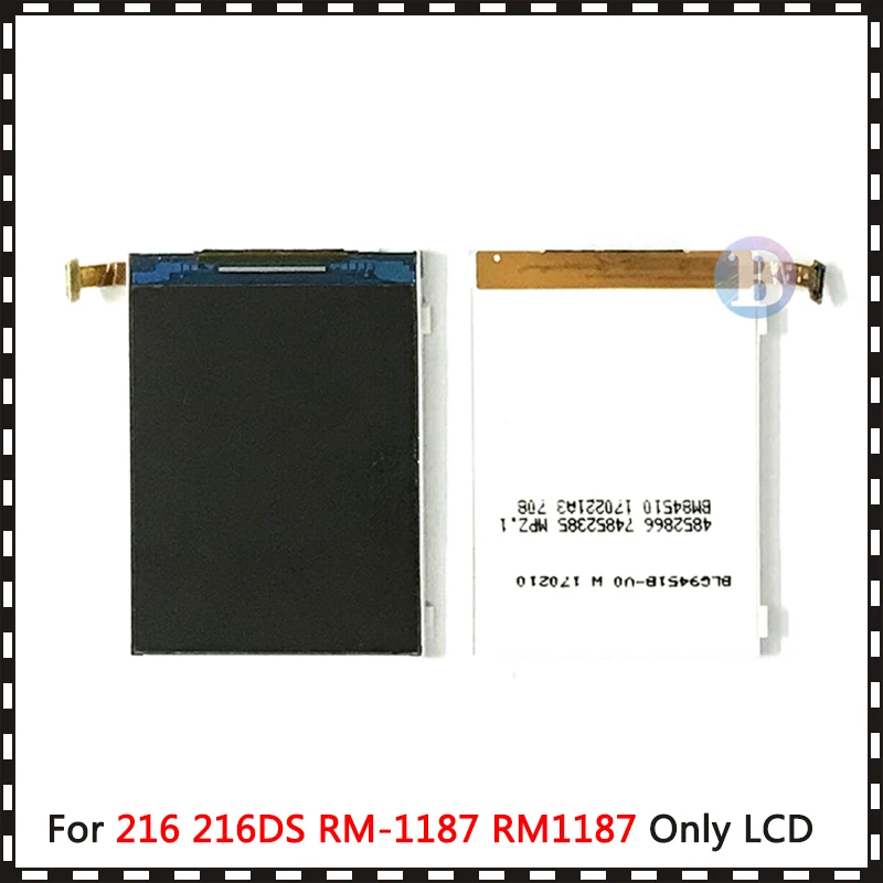 

10pcs/lot For Nokia 216 216DS RM-1187 RM1187 Lcd Display Screen + Tracking code