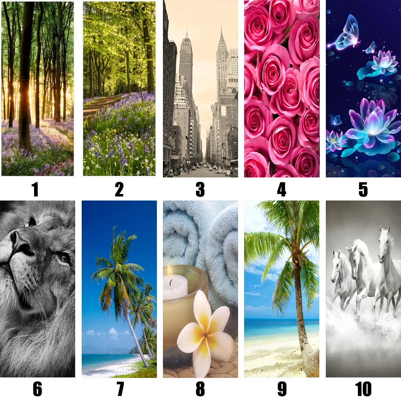 3D настенная наклейка на дверь ландшафтные обои Настенная Наклейка s стену